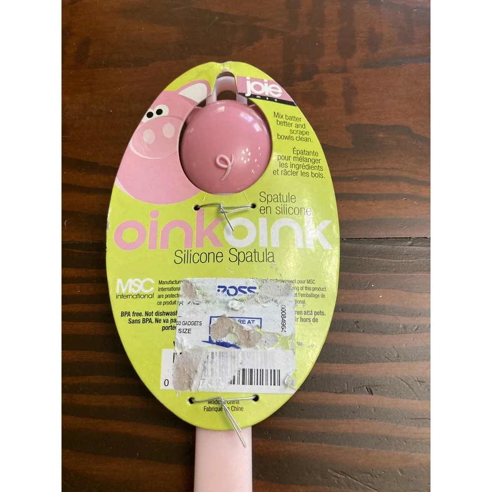 Joie Oink Oink Silicone Spatula Pig Pink - New in Package - Kitchen